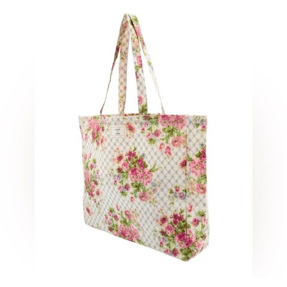 Sezane x Andion Limited Edition Floral Tote Bag New - Picture 2 of 10